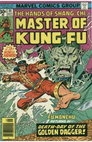 Master of Kung Fu 44 published by Marvel with cover art by John Buscema