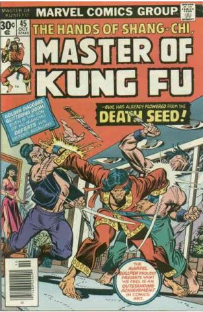 Master of Kung Fu 45 published by Marvel with cover art by Gil Kane
