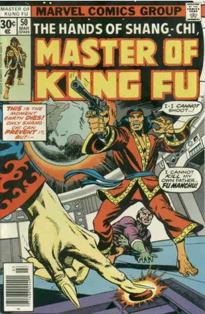 Master of Kung Fu 50 published by Marvel
