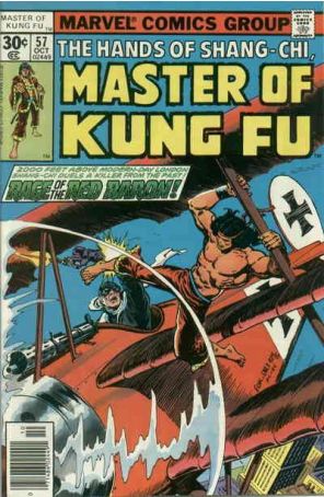 Master of Kung Fu 57 published by Marvel