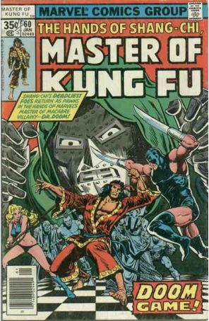 Master of Kung Fu 60 published by Marvel