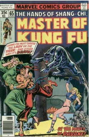 Master of Kung Fu 65 published by Marvel