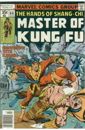 Master of Kung Fu 66 published by Marvel