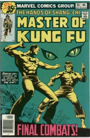 Master of Kung Fu 68 published by Marvel