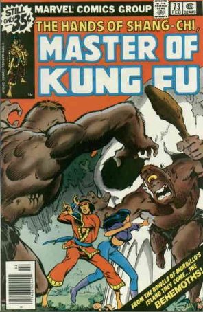 Master of Kung Fu 73 published by Marvel