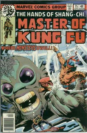 Master of Kung Fu 75 published by Marvel