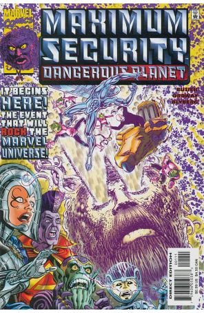 Maximum Security Dangerous Planet 1 published by Marvel