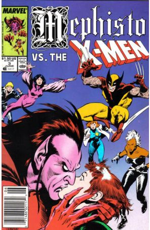 Mephisto Vs  3 (Newsstand) published by Marvel with cover art by John Buscema