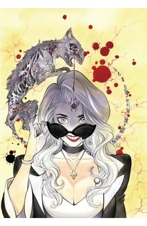 Midnight Spider-Man 1G published by Marvel with cover art by Peach Momoko