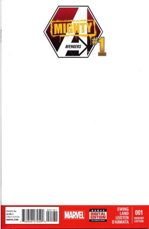 Mighty Avengers (2nd Series) 1B published by Marvel with cover art by Greg Land