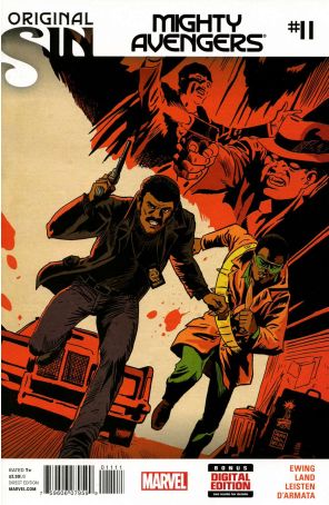 Mighty Avengers (2nd Series) 11 published by Marvel with cover art by Greg Land