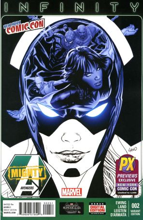 Mighty Avengers (2nd Series) 2D published by Marvel with cover art by Greg Land
