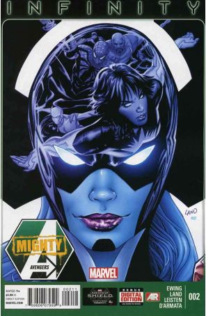 Mighty Avengers (2nd Series) 2 published by Marvel with cover art by Greg Land