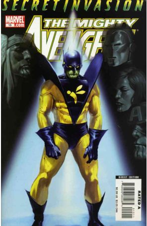 Mighty Avengers 15 published by Marvel with cover art by Marko Djurdjevic