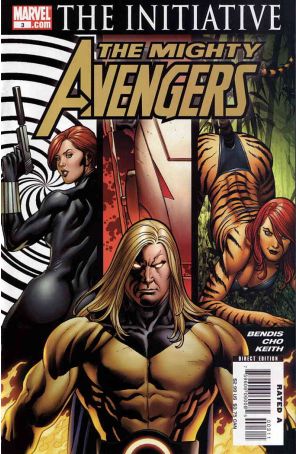 Mighty Avengers 3 published by Marvel with cover art by Frank Cho