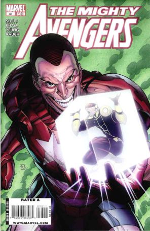Mighty Avengers 33 published by Marvel with cover art by Khoi Pham