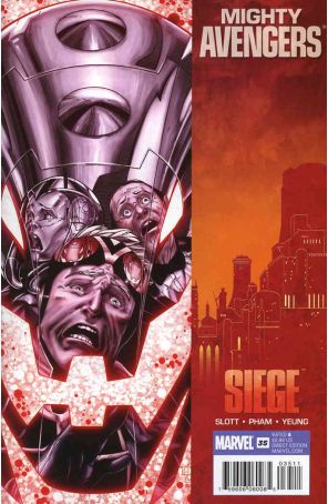 Mighty Avengers 35 published by Marvel with cover art by Khoi Pham