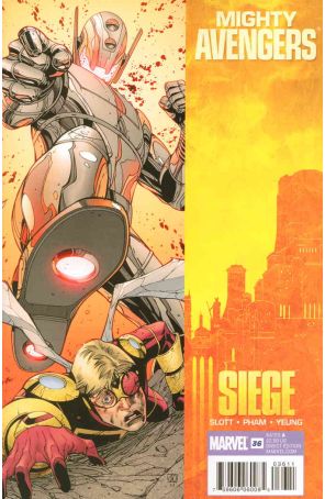 Mighty Avengers 36 published by Marvel with cover art by Khoi Pham