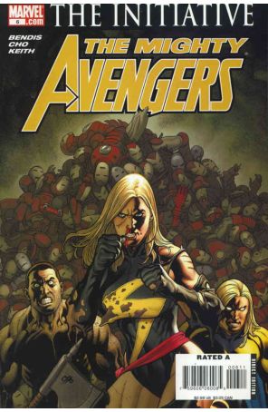 Mighty Avengers 6 published by Marvel with cover art by Frank Cho