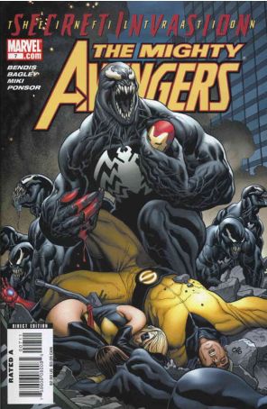 Mighty Avengers 7 published by Marvel with cover art by Frank Cho