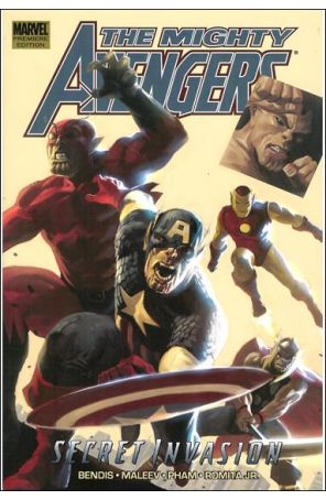 Mighty Avengers TPB HC 3 published by Marvel with cover art by Marko Djurdjevic