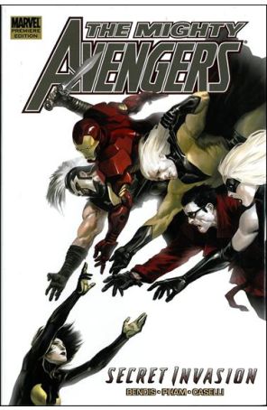 Mighty Avengers TPB HC 4 published by Marvel with cover art by Khoi Pham