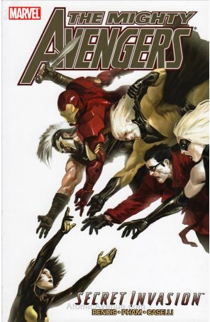 Mighty Avengers TPB 4 published by Marvel with cover art by Khoi Pham