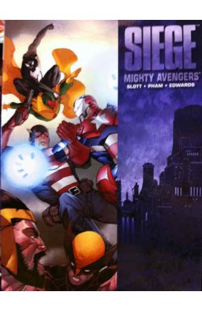 Mighty Avengers TPB 7 published by Marvel with cover art by Khoi Pham