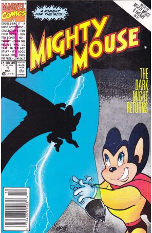 Mighty Mouse (Marvel) 1 (Newsstand) published by Marvel with cover art by Ernie Colón