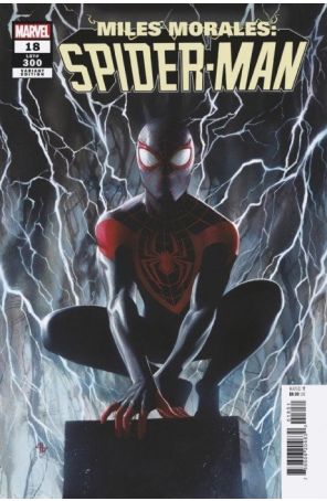 Miles Morales: Spider-Man (2nd Series) 18D published by Marvel with cover art by Adi Granov