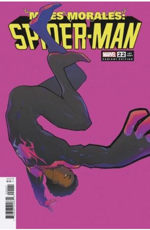 Miles Morales: Spider-Man (2nd Series) 22A published by Marvel with cover art by Rose Besch