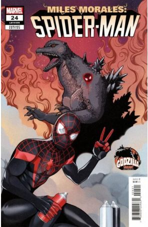 Miles Morales: Spider-Man (2nd Series) 24A published by Marvel with cover art by Romy Jones