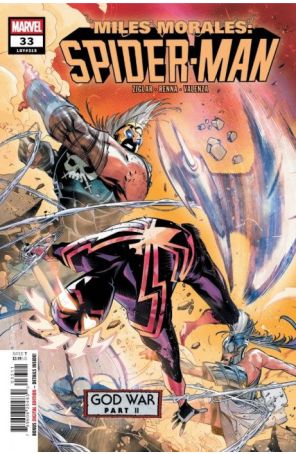 Miles Morales: Spider-Man (2nd Series) 33 published by Marvel with cover art by Federico Vicentini