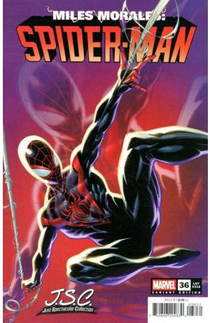 Miles Morales: Spider-Man (2nd Series) 36B published by Marvel with cover art by J. Scott Campbell