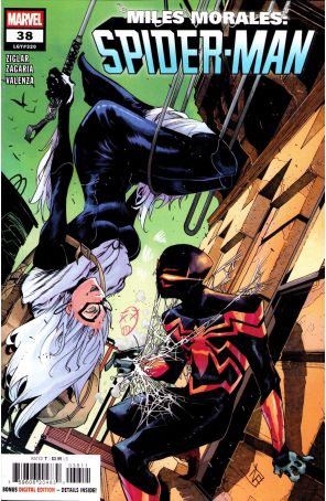 Miles Morales: Spider-Man (2nd Series) 38 published by Marvel with cover art by Federico Vicentini