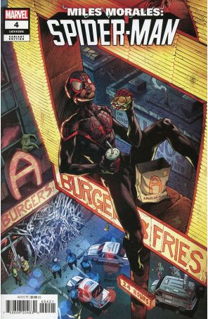 Miles Morales: Spider-Man (2nd Series) 4A published by Marvel with cover art by Ryan Stegman
