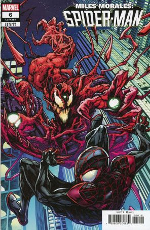 Miles Morales: Spider-Man (2nd Series) 6C published by Marvel with cover art by Takashi Okazaki