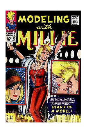 Modeling with Millie 52 published by Marvel with cover art by Stan Goldberg
