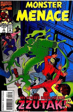 Monster Menace 3 published by Marvel with cover art by Steve Ditko