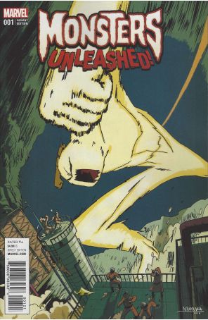 Monsters Unleashed (2nd Series) 1D published by Marvel with cover art by J.M. Nimura