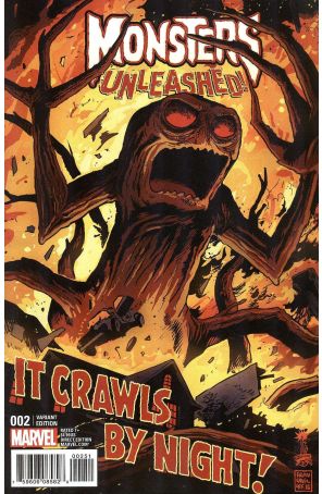 Monsters Unleashed (2nd Series) 2C published by Marvel with cover art by Francesco Francavilla