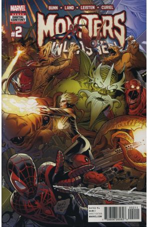 Monsters Unleashed (2nd Series) 2 published by Marvel with cover art by Steve McNiven