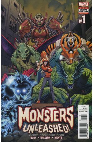 Monsters Unleashed (3rd Series) 1 published by Marvel with cover art by Arthur Adams