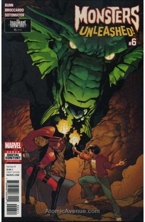 Monsters Unleashed (3rd Series) 6 published by Marvel with cover art by R. B. Silva