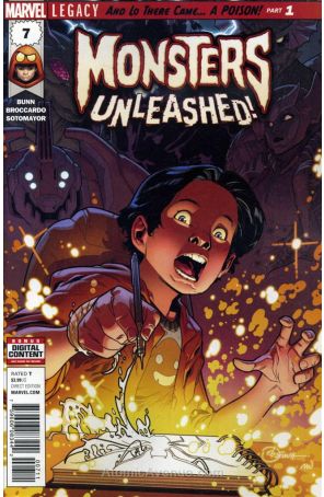 Monsters Unleashed (3rd Series) 7 published by Marvel with cover art by R.B. Silva