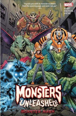 Monsters Unleashed (3rd Series) TPB 1 published by Marvel with cover art by Arthur Adams