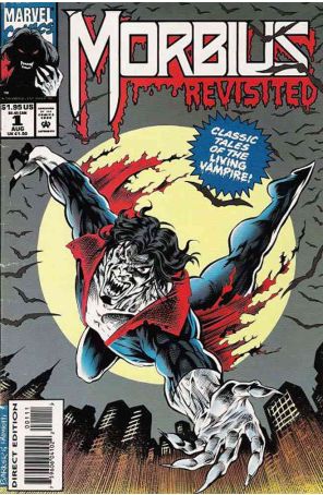 Morbius Revisited 1 published by Marvel with cover art by Gary Barker