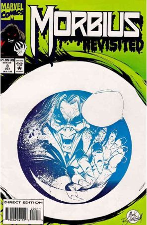 Morbius Revisited 3 published by Marvel with cover art by Mark Buckingham