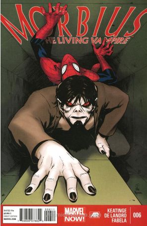 Morbius: The Living Vampire (2nd Series) 6 published by Marvel with cover art by David Lopez