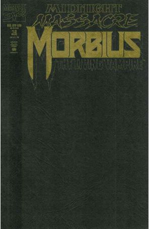 Morbius: The Living Vampire 12 published by Marvel with cover art by Ron Wagner